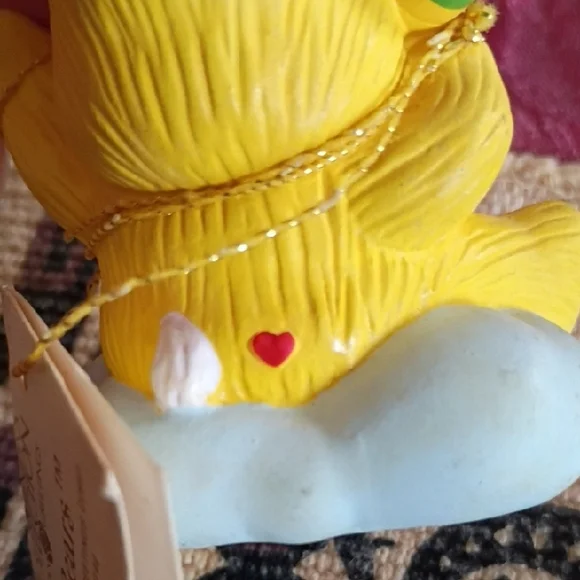 Funshine Bear🌞 80's Vintage Care Bear🐻 Porcelain Statue - Picture 4 of 6